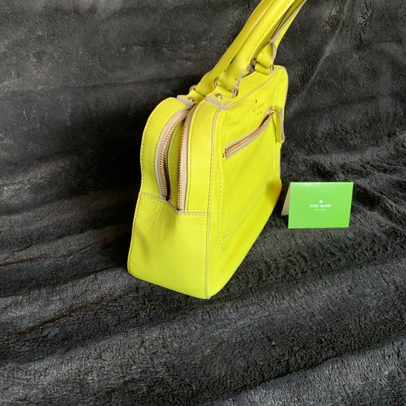 Kate Spade Lime Green Handbag - Picture 3 of 5